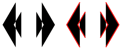 Hexmaps Logo Side Art - Arrows